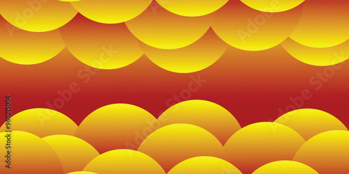 Abstract background multicolored circle geometric pattern.