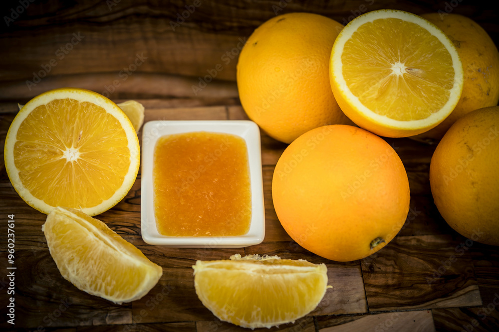 Frucht Gelee oder Obst Marmelade zum Frühstück Frucht Gelee oder Obst Marmelade zum Frühstück