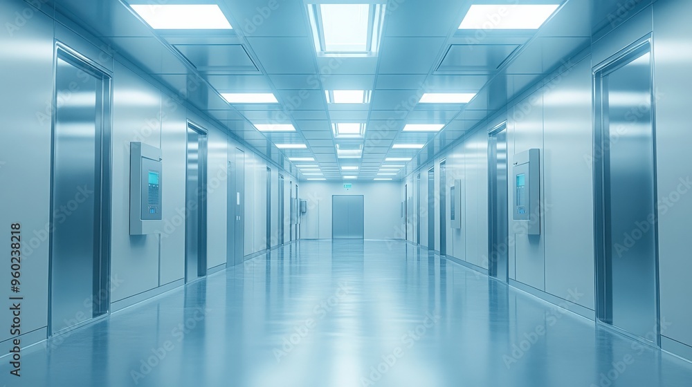 Single AI-driven battery storage system in a clean room, minimalistic scene with ample copy space around, copy space for stock photo with minimal concept, No logo, No Trademark, No text Single AI-driven battery storage system in a clean room, minimalistic scene with ample copy space around, copy space for stock photo with minimal concept, No logo, No Trademark, No text
