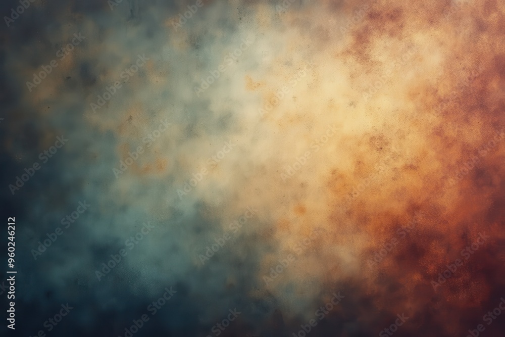 Abstract Background with Blue and Orange Hues Abstract Background with Blue and Orange Hues
