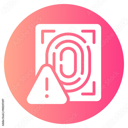 alert gradient icon