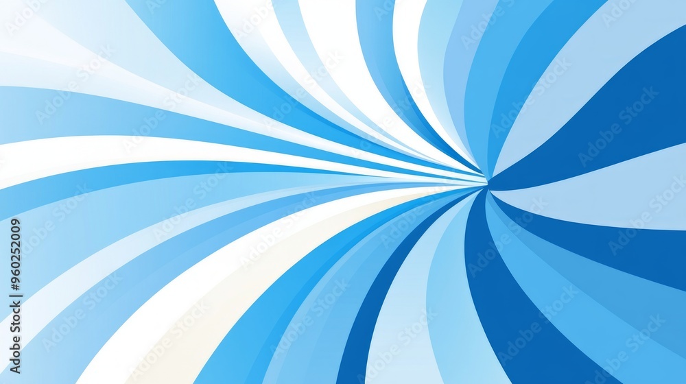 Abstract Blue and White Swirling Pattern Abstract Blue and White Swirling Pattern