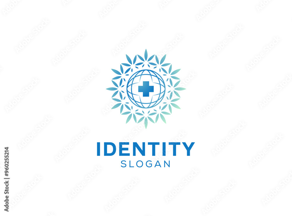 Cannabis world health logo design concept vector Cannabis world health logo design concept vector