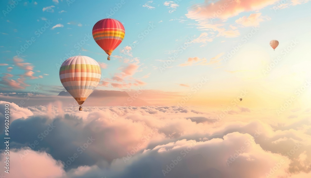 Fototapeta premium Commencing the Seventh Anniversary in the Air: A Background Story