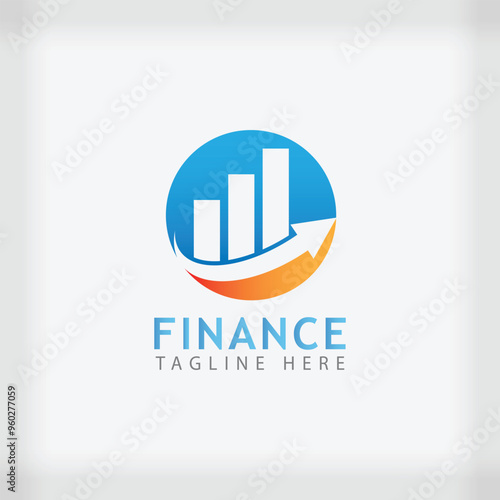 accounting finance logo illustration