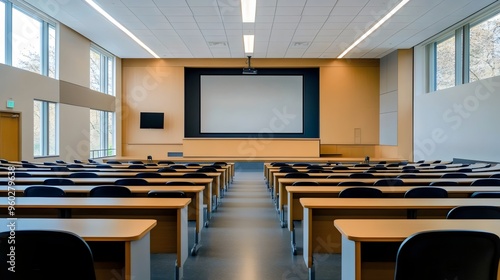 Empty Classroom, Conference or Training Room. 