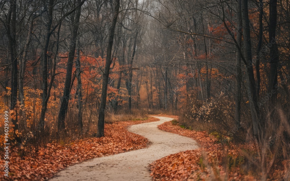 Obraz premium autumn in the forest