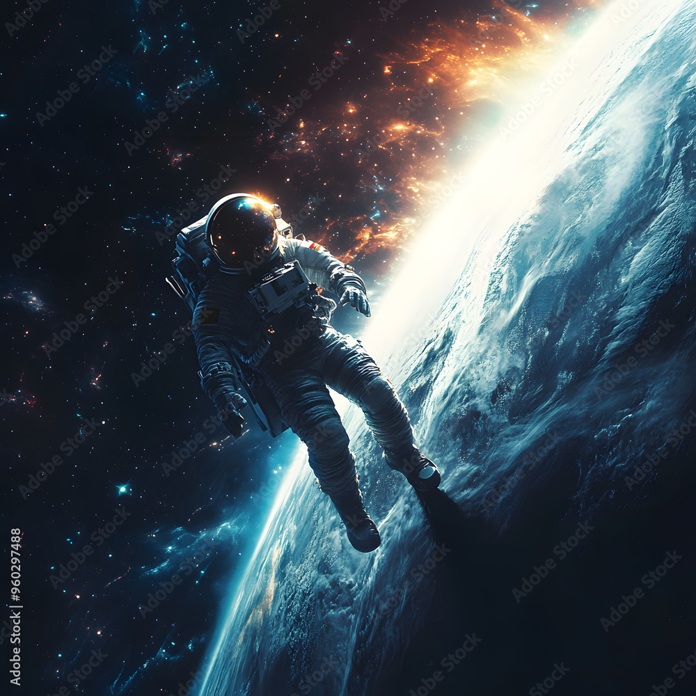 graphics of space, planets, and astronauts on a white background. graphics of space, planets, and astronauts on a white background.