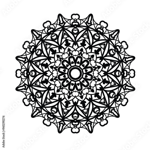  Mandala design,illustration,Template,vector,Marketing ,Professional,Business,Color,important,layout. 