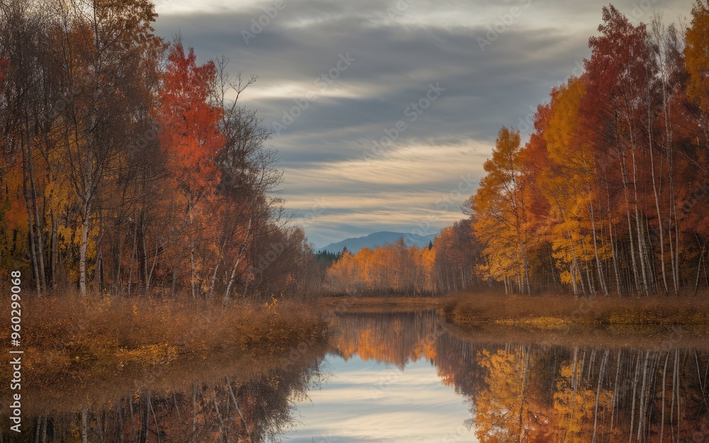 Fototapeta premium autumn in the forest