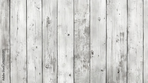 Light gray wooden plank background with a faded, washed-out finish, perfect for a vintage look.