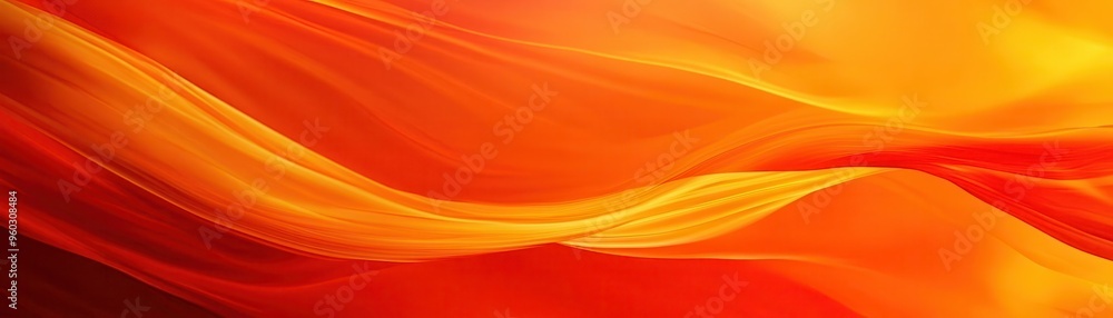 Fiery orange to deep red fluid gradient, flowing seamlessly across the canvas, Abstract background, Warmth and intensity Fiery orange to deep red fluid gradient, flowing seamlessly across the canvas, Abstract background, Warmth and intensity