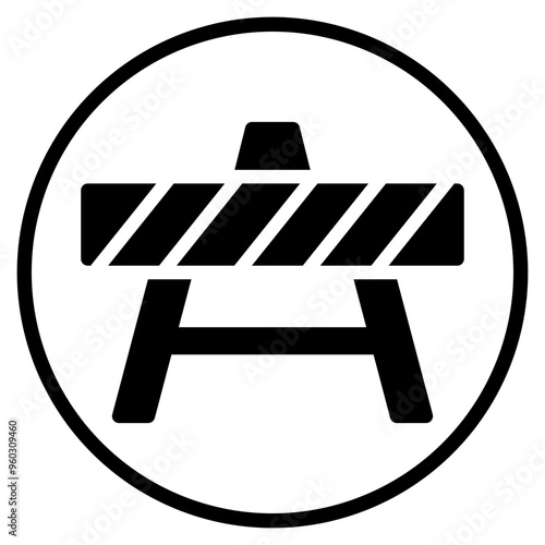barrier glyph icon
