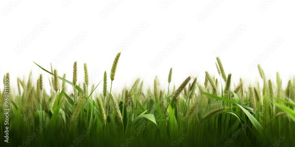 Fototapeta premium PNG Natural field border agriculture backgrounds outdoors.