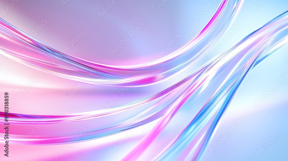 Neon Light Trails: Bright neon light trails curving and weaving through the frame, creating abstract shapes on a white background.
Neon Light Trails: Bright neon light trails curving and weaving through the frame, creating abstract shapes on a white background.
