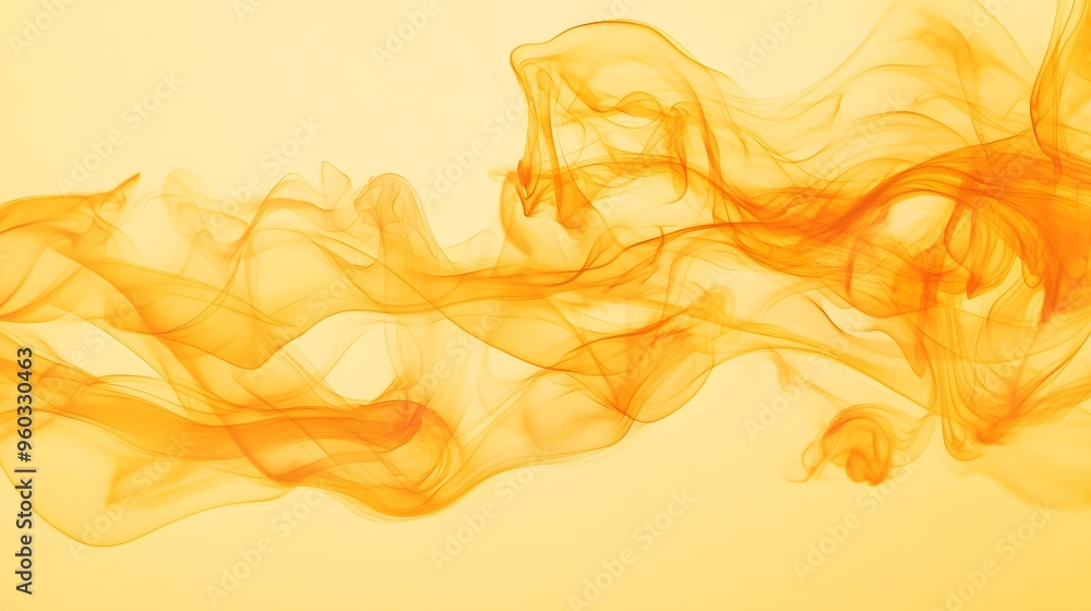 Orange Smoke on Yellow Background, Abstract Image, Texture, Pattern, Wallpaper, Cover and Screen for Smartphone, PC, Laptop, 9:16 and 16:9 Format Orange Smoke on Yellow Background, Abstract Image, Texture, Pattern, Wallpaper, Cover and Screen for Smartphone, PC, Laptop, 9:16 and 16:9 Format