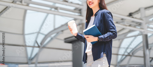 Photography Business asian woman lifestyles with productive work