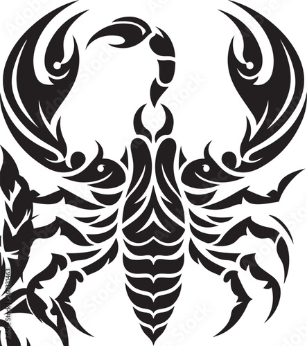 scorpion vector art,graphics scorpion icon set,vintage illustration scorpion clipart,vector scorpion flat style artwork design photo