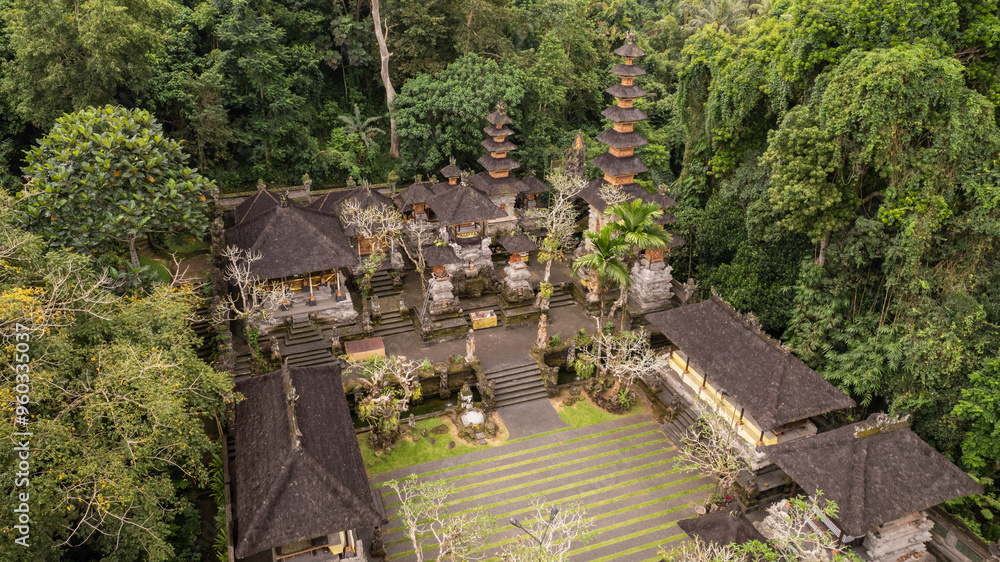 Ancient Hindu temple at the Campuhan Ridge Walk in Ubud, Bali, Indonesia. Ancient Hindu temple at the Campuhan Ridge Walk in Ubud, Bali, Indonesia.