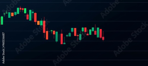 A realistic chart showing a bullish divergence on the RSI indicator, signaling strength in a downtrend photo