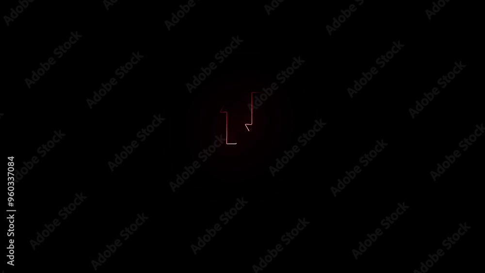 arrow logo animation with black color background,abstract neon line up down arrow icon animation. arrow logo animation with black color background,abstract neon line up down arrow icon animation.