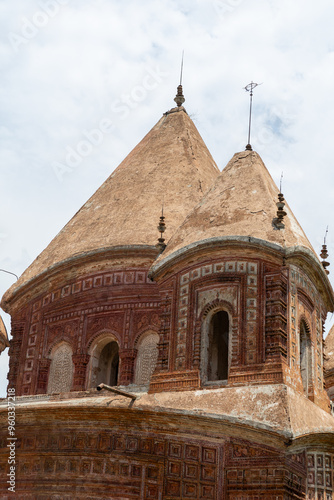 The Pancha Ratna Govinda temple, Rajshahi Division, Puthia, Bangladesh.