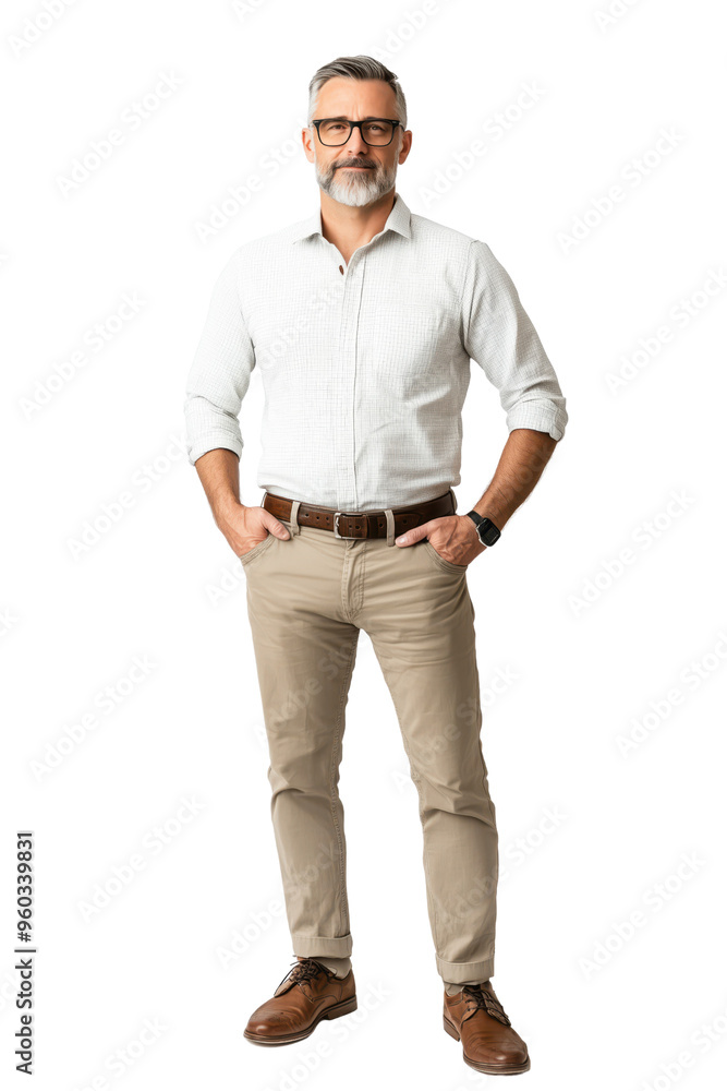 Confident Mature Businessman Confident Mature Businessman
