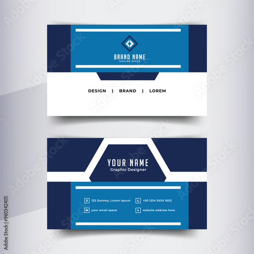 Professional Business Card Design Template