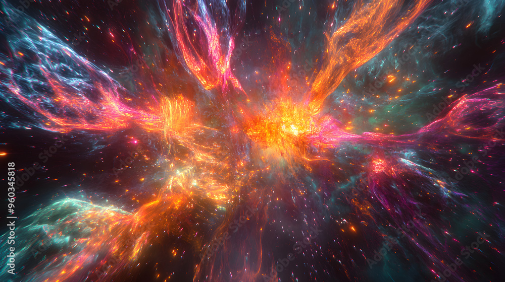 A vibrant fireworks display captured in the night sky, with multiple bursts of color and light, each with intricate details, creating a sense of celebration and joy.
A vibrant fireworks display captured in the night sky, with multiple bursts of color and light, each with intricate details, creating a sense of celebration and joy.