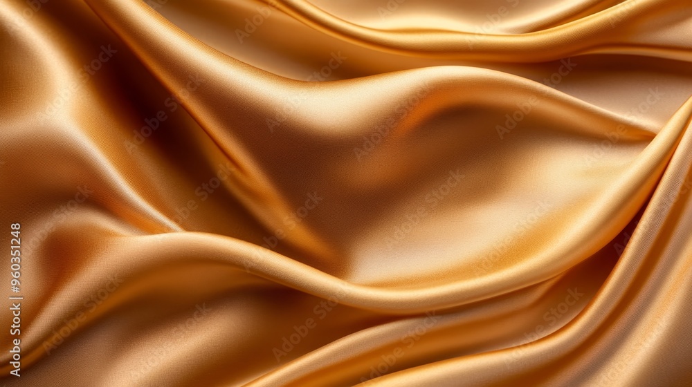 A close-up of smooth, golden fabric showcasing elegant folds and textures. A close-up of smooth, golden fabric showcasing elegant folds and textures.