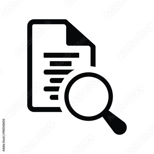 Document search icon