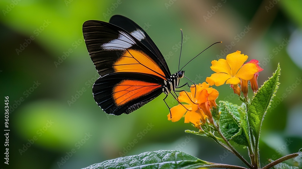 Obraz premium Acrodipsa,a butterfly,beautiful,flying, --ar 16:9 --style raw --v 6.1 Job ID: 67f7a50d-0bde-4ce3-9a67-0e872c0ab958