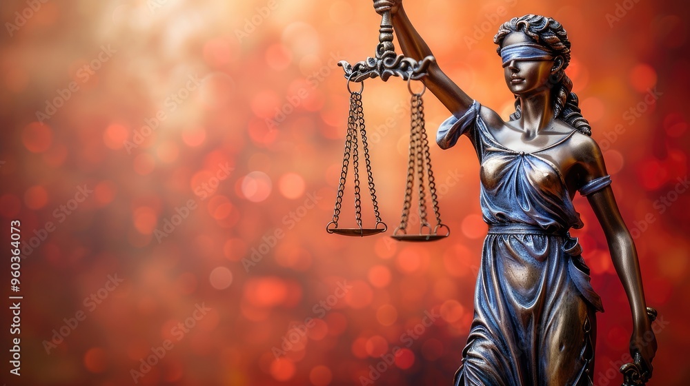 The serene statue of Lady Justice holds her scales against a blurred backdrop of lights, symbolizing the impartiality, steadiness, and fairness that underpins the legal system. The serene statue of Lady Justice holds her scales against a blurred backdrop of lights, symbolizing the impartiality, steadiness, and fairness that underpins the legal system.