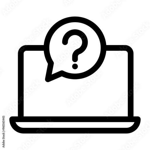question line icon