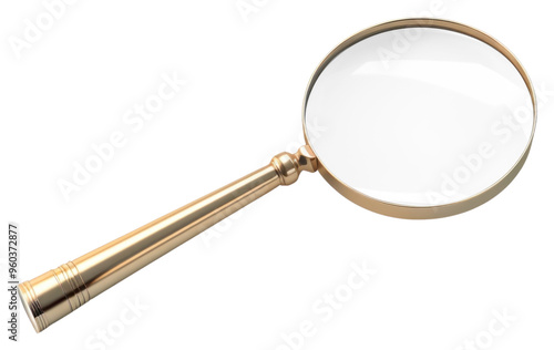 PNG Magnifying glass white background reflection simplicity.