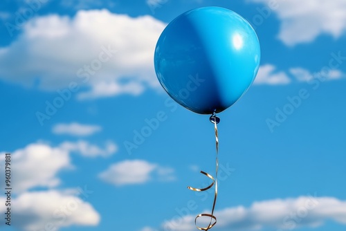 Deflated balloon, clinging to its string, tenuous hold suggests a fragile grasp on the remnants of happiness