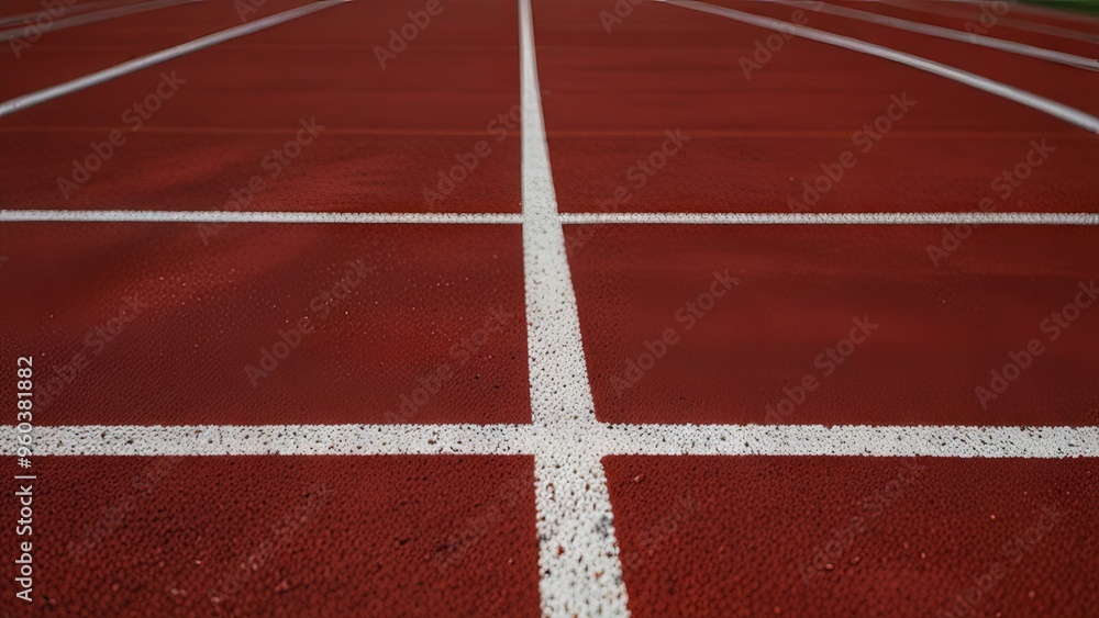 Fototapeta premium running track and field
