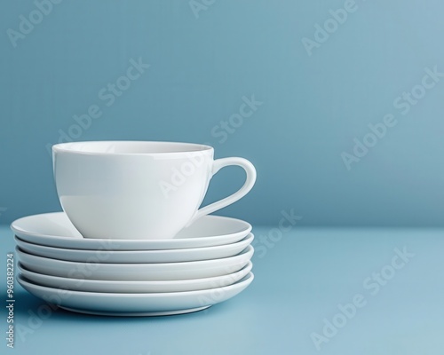 Close-up of modern dinnerware with subtle reflections, soft natural lighting, Realistic, Subtle textures