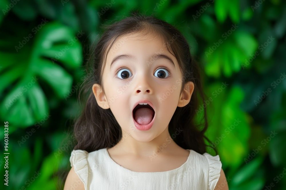 Girl’s face, expressive mouth, animated conversation captures her speaking with enthusiasm and emotion Girl’s face, expressive mouth, animated conversation captures her speaking with enthusiasm and emotion