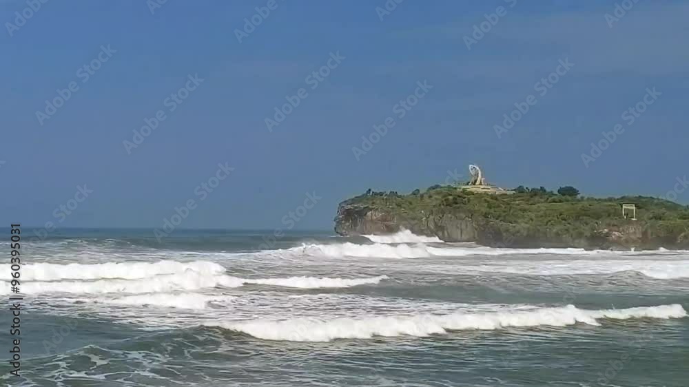 beautiful beach in gunungkidul yogyakarta beautiful beach in gunungkidul yogyakarta
