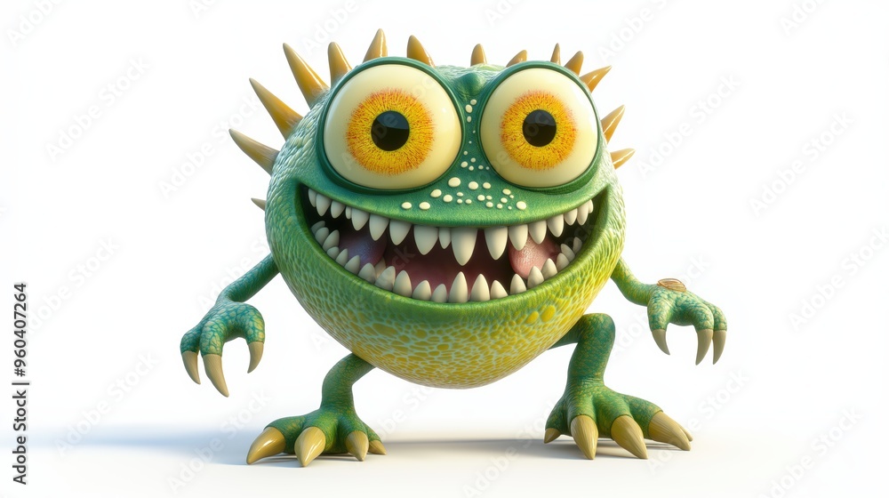 Cute furry and funny monster for kids Cute furry and funny monster for kids