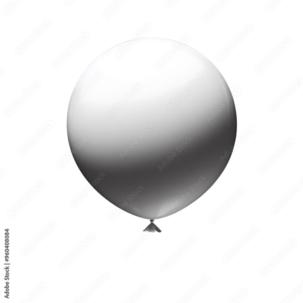 A White balloon PNG A White balloon PNG
