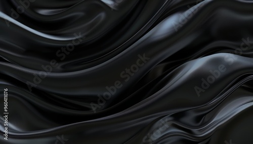 Elegant Elegance: The Beauty of Black Silk