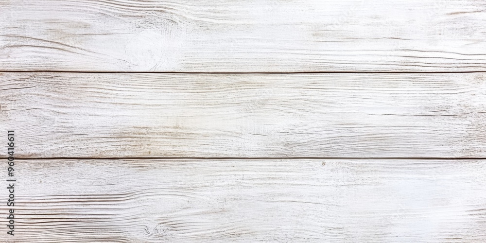 Fototapeta premium Rustic white wood surface featuring subtle grain patterns for natural decor and design projects