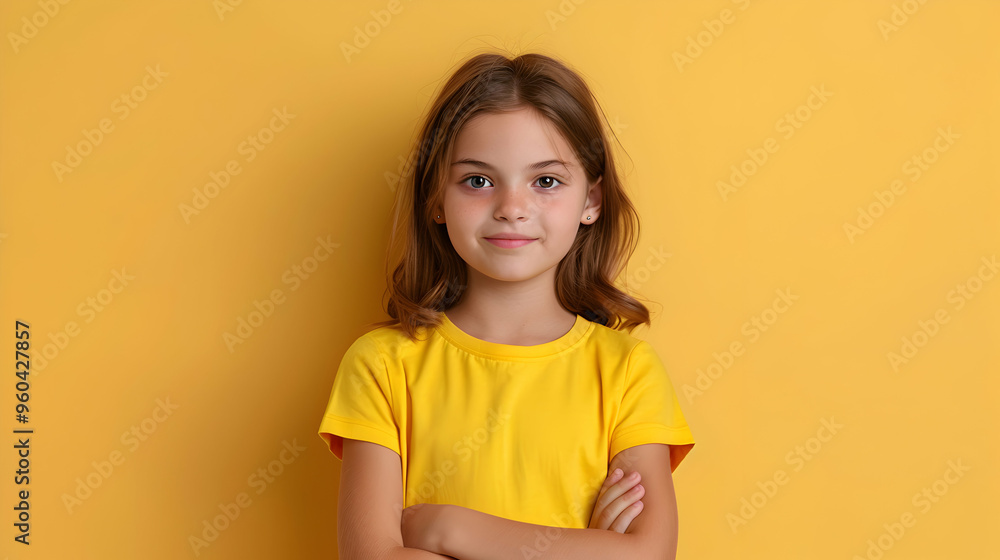 Full Size Photo Lovely Small Girl Folded Hands Full Size Photo Lovely Small Girl Folded Hands