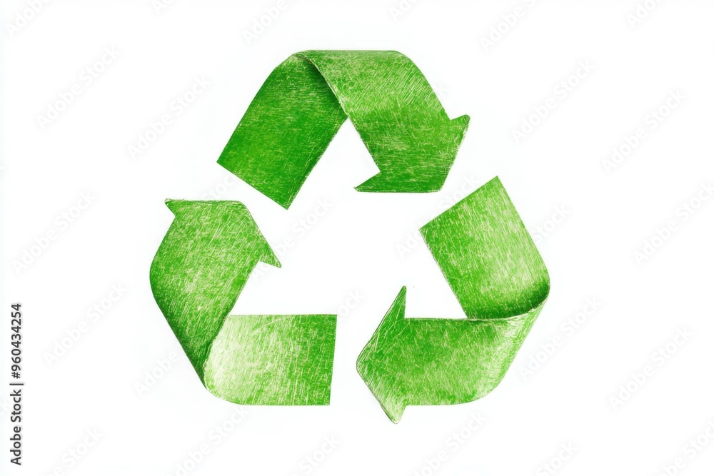 Obraz premium recycle icon on white background.
