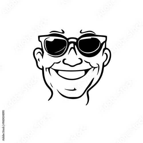 funny cartoon man