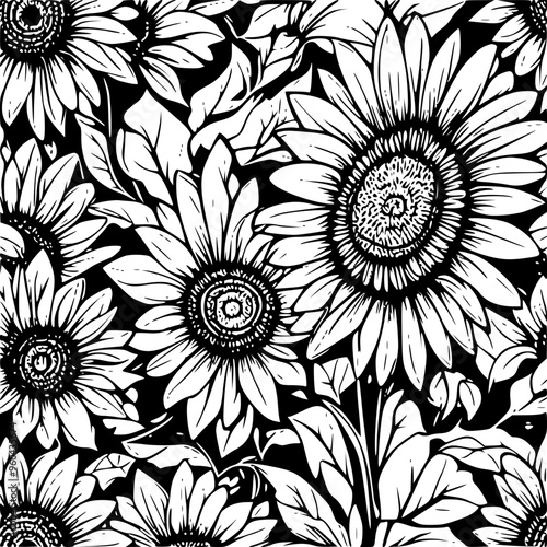 seamless floral background