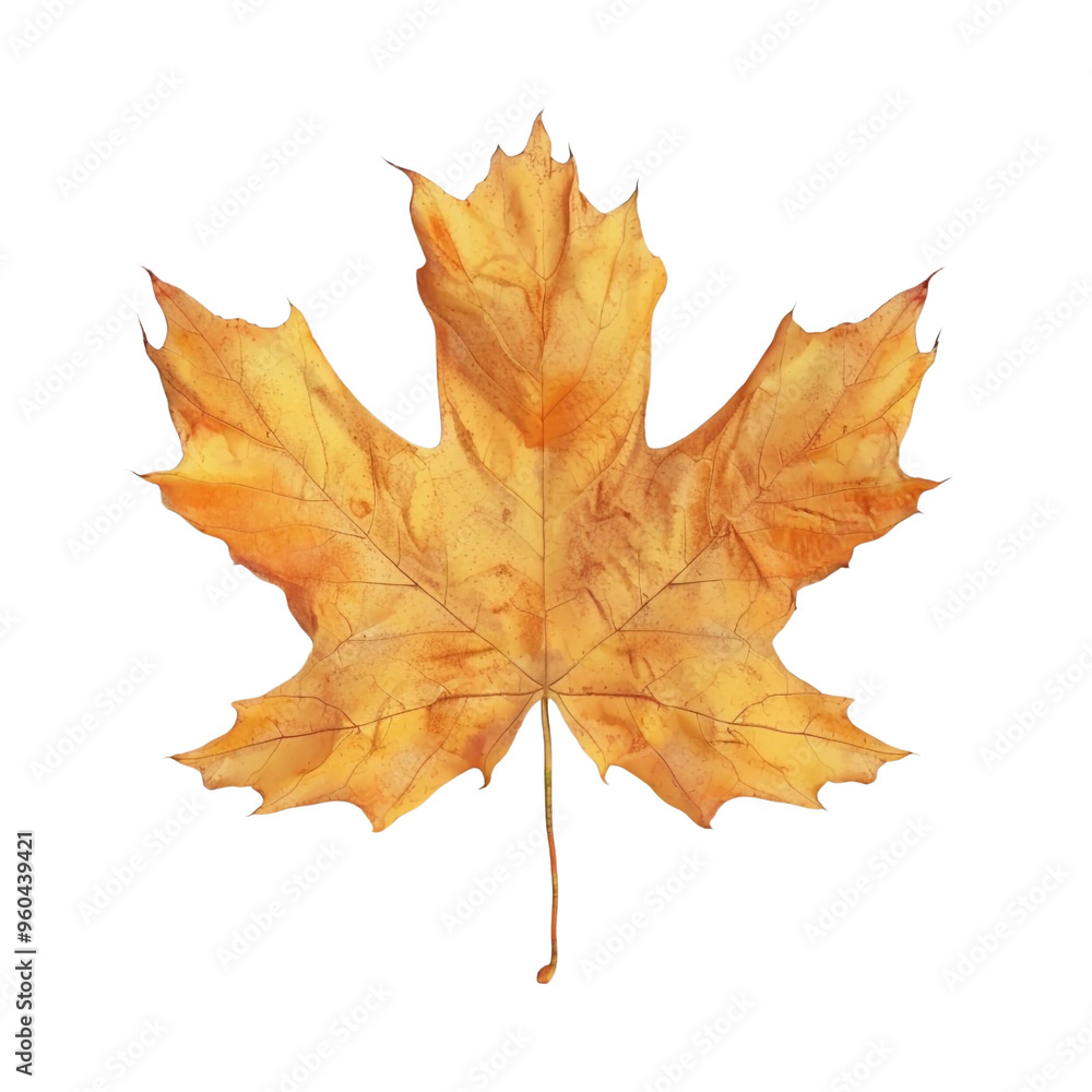 A Single Maple Leaf A Single Maple Leaf