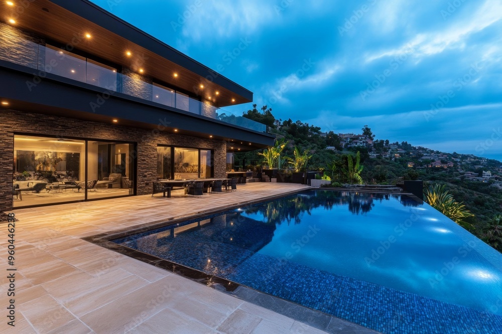 House, mansion in the hills, luxurious living features expansive rooms, high-end finishes, and breathtaking views House, mansion in the hills, luxurious living features expansive rooms, high-end finishes, and breathtaking views